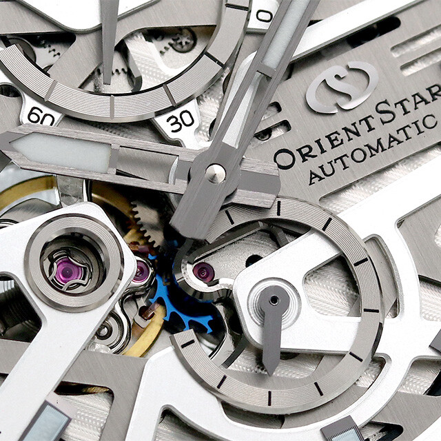Pre-owned Orient Star Rk-bz0001s Avant-garde Skeleton Mechanical Automatic Watch 42.3mm