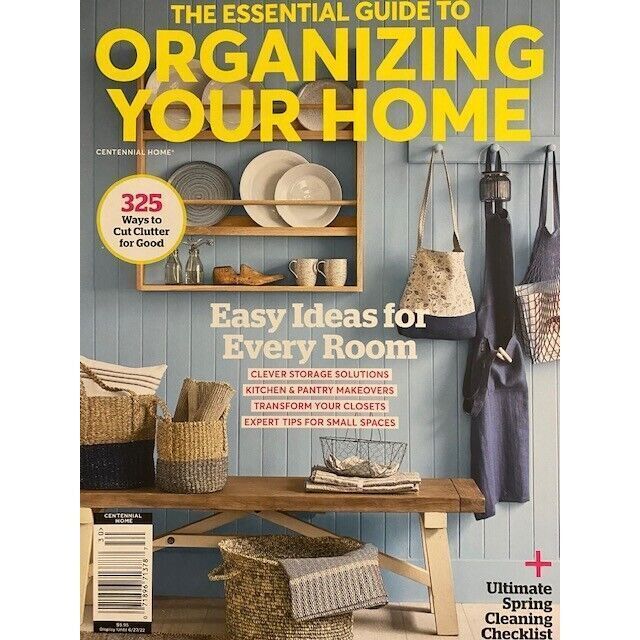 ORGANIZING YOUR HOME essential guide EASY IDEAS FOR EVERY ROOM