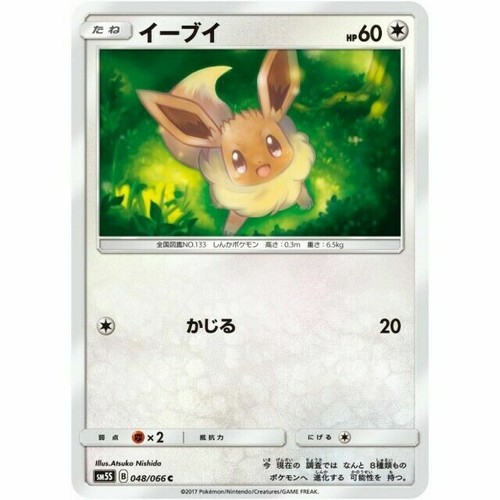 Eevee 173ポケモンカード 6枚セット Pokemon Card game Eevee GX