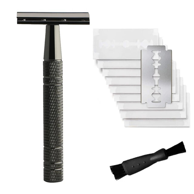 Double Edge Safety Razor for Women with Stand, Lady Razor