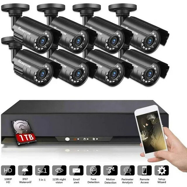 1080p Lite  1tb Hard Drive Outdoor/indoor Night Visio