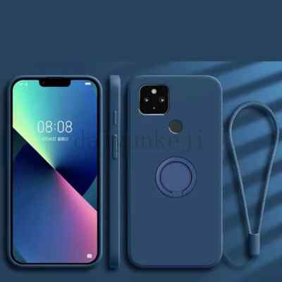 Silicone Phone Case For Google Pixel 5 4 3 Pixel 5A 4A 3A XL 4G 5G Cover Holder