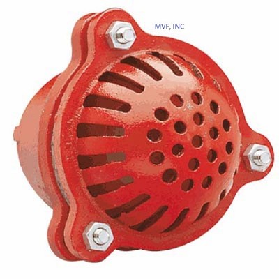 1-1/2'' NPT Foot Valve, Cast Iron, Pump Suction Hose, Prime, Prospecting 885M6