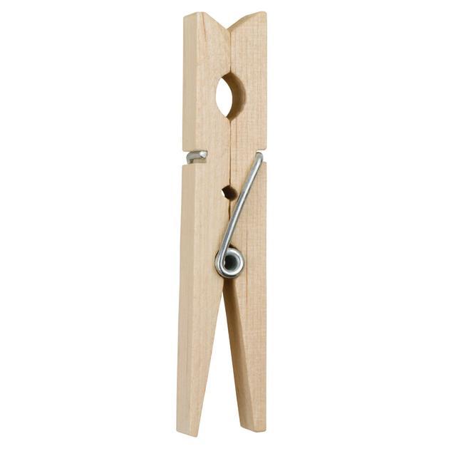 70mm Wooden Spring Pegs Strong Quality Fit Any Clothes Line p Washing