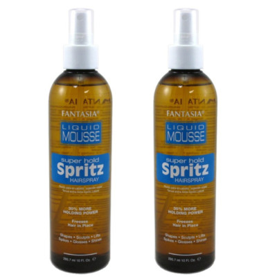 Fantasia Spritz Liquid Mousse Super Hold 10oz Pump - 2 pack