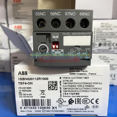 1PC New ABB TEF4-ON 1SBN020112R1000 Electronic Timer