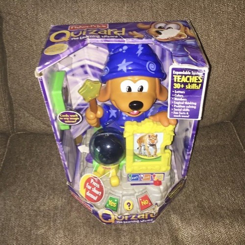 ?? NEW Quizard Learning Wizard Fisher Price Toy 2006 Letters Numbers Colors Box