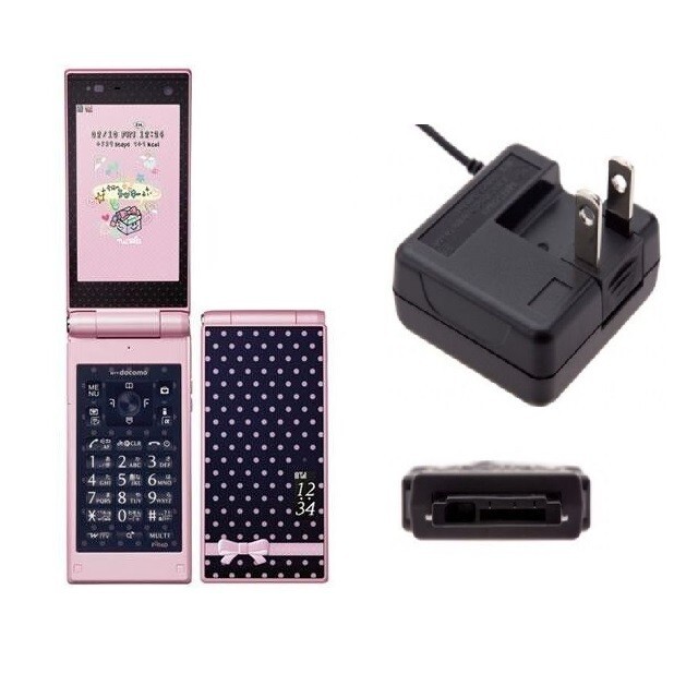 限定品！STYLE F-06D Girlsハッピーピンク docomo ガラケー 富士通 docomo STYLE series F-06D Girls ハッピーピンク