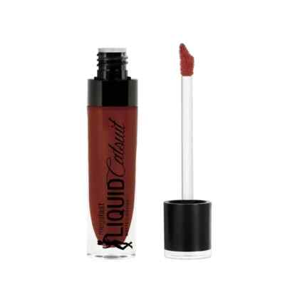 Wet n Wild Megalast LIQUID CATSUIT Matte Lipstick, 932B Goth Topic  .21oz