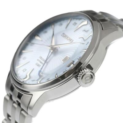 Pre-owned Seiko Presage Sary241 Cocktail Japan Time Automatic Mechanical Gmt Elegant Watch