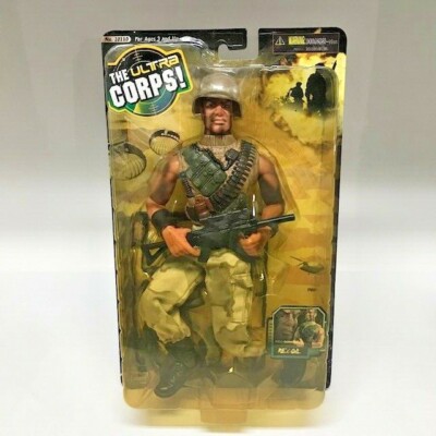 The Ultra Corps Field Gunner Recoil Action Figure 2003 Lanard New Rare!! 