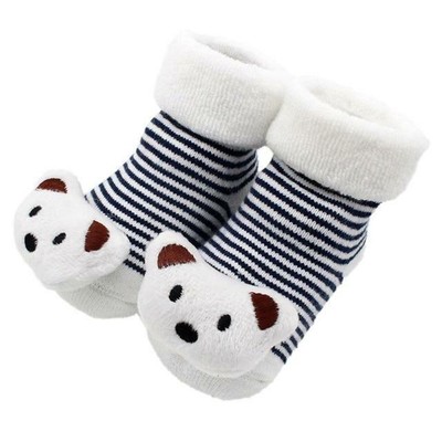 Baby Cartoon Warm Socks Boys Girls Infant Winter Cotton
