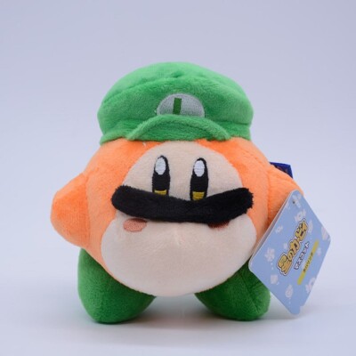 10cm Super Mario Luigi Cartoon Plush Dolls Toys Classic Anime Figure Kriby Soft