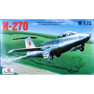 AMODEL 7212 I-270 Soviet interceptor Scale 1/72 - Plastic model kit