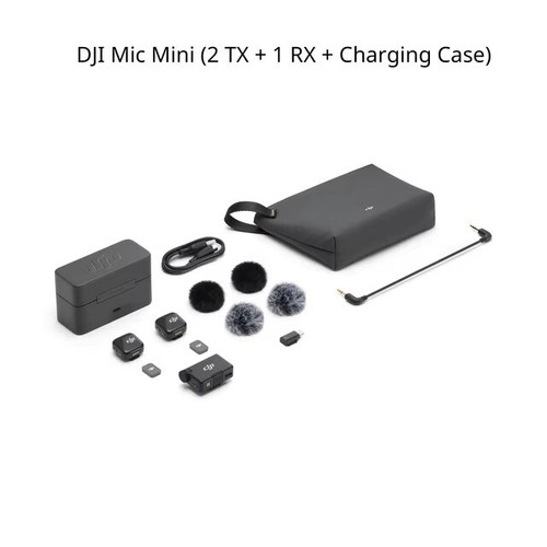 dji mic mini 新品 未開封 typec Amazon.com: DJI Mic Mini (2 TX + 1 RX + Charging Case) Wireless