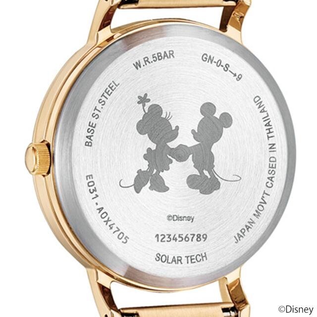 CITIZEN WATCH WICCA DISNEY COLLECTION MICKEY & MINNIE SPECIAL MODEL GOLD&GIFT