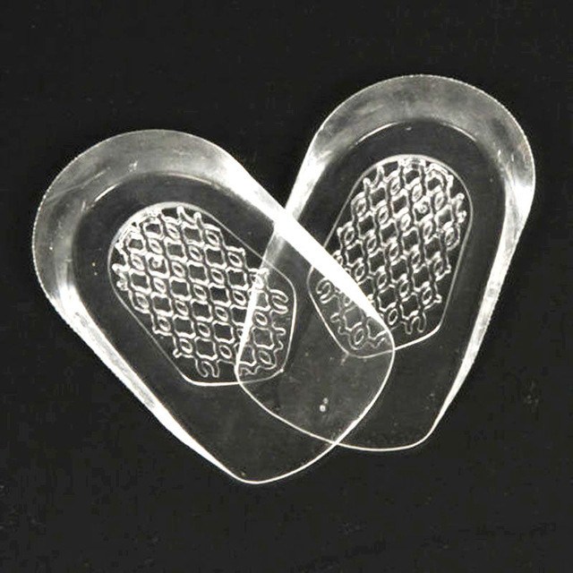 Coppia Solette Alzatacco Proteggi Tallone In Silicone Comfort Scarpe Piedi dfh