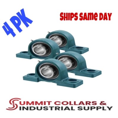 UCP205-16 Pillow Block Bearing 1in Bore Self Aligning 2 Bolt (4PK)