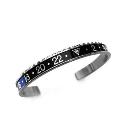 Personality Stainless Steel Men and Women Bracelets Digital Speedometer Bracelet