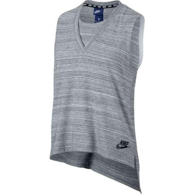 

Женская майка Nike Sportswear Advance 15 Knit White/Black