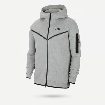 Nike Sportswear Tech Pack Fleece Windrunner Jacket CU4489 063 Grey 2XL XXL