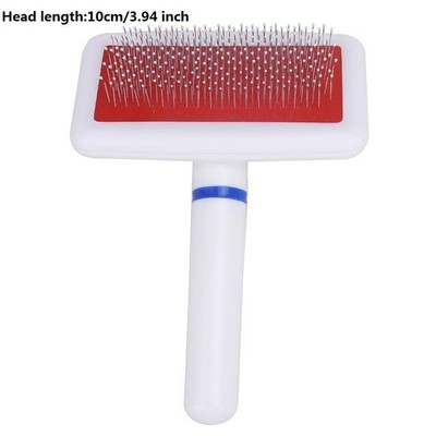 1PC Steel Need Comb for Dog Cat Yokie Gilling Brush Dog Rake Comb Massage Groomi