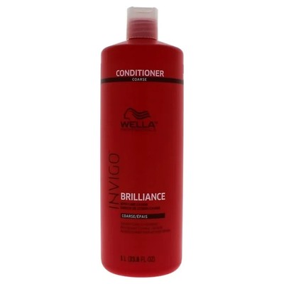 Wella Invigo Brilliance Vibrant Color Conditioner 33.8 oz - for COARSE Hair