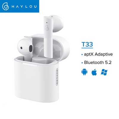 Bluetooth Wireless Earphone Earbuds Stereo Headphone Haylou T33