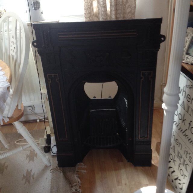 Small Victorian Cast Iron Fireplace Ideal Bedroom Excellent Condition In Hastings East Sussex Gumtree
