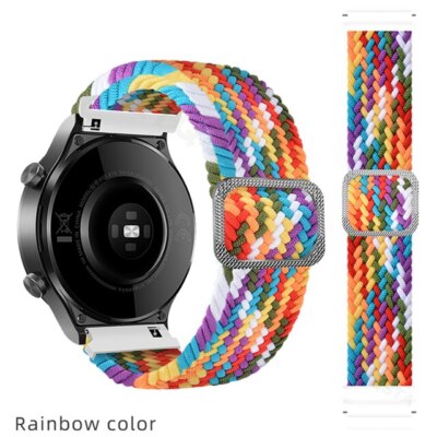 Braided Nylon Strap Band For Xiaomi Amazfit GTS 2 GTS2 Mini 2e GTS3 GTR3 47 42mm