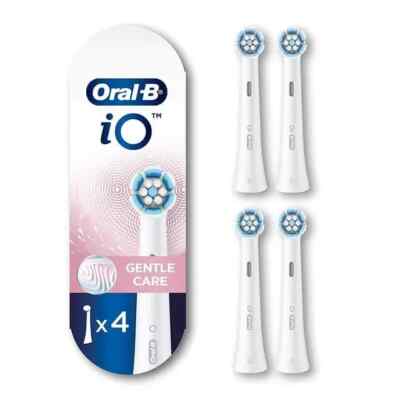 4 pcs Oral-B iO Gentle Care Replacement Brush White