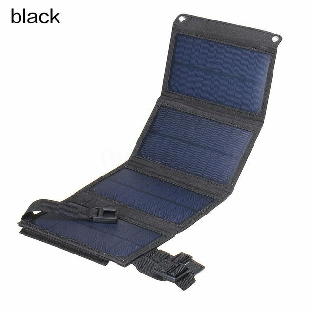 20W USB Foldable Solar Panel Flexible Small Waterproof 5V Folding Solar Panels C