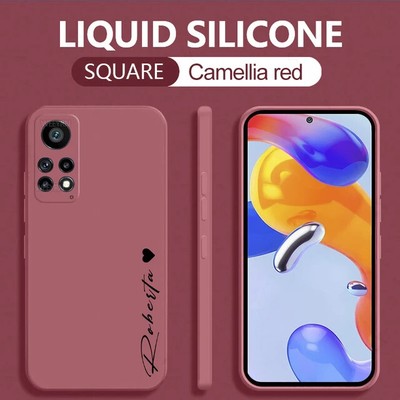 Redmi note 11 Pro Plus Case DIY Silicone Cover For Xiaomi Redmi note 11 10 Pro