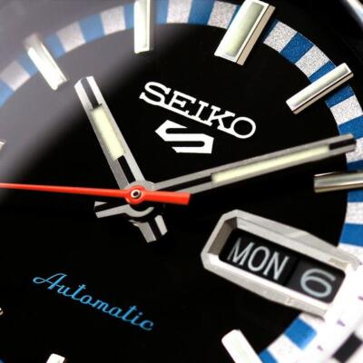 Pre-owned Seiko 5 Sports Sbsa245 Limited Retro Color Mechanical Automatic Watch Men Japan