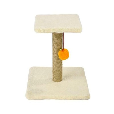 Cat Scratcher  Tree Swing Ball Post Climbing Frame Assembled Interesting