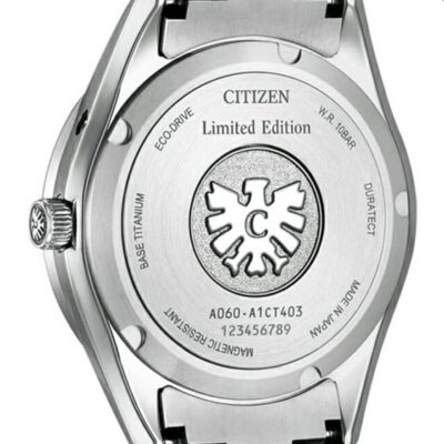 Pre-owned Citizen The  Brand 100th Anniv. Aq4100-65l Eco-drive Japanese Paper Dial