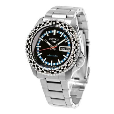 Pre-owned Seiko 5 Sports Sbsa245 Limited Retro Color Mechanical Automatic Watch Men Japan