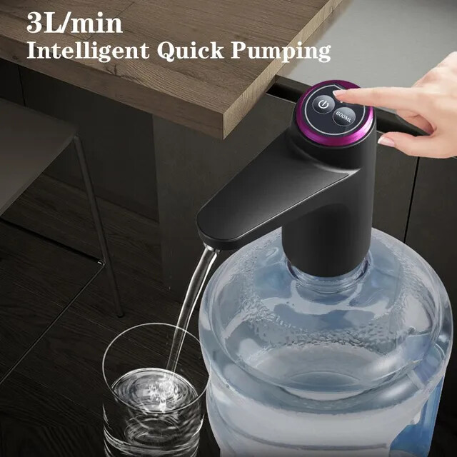 Wireless Electric Barreled Water Pump Intelligent Pressurized Purified Water Aut