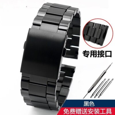 26mm Stainless Steel Watch Band Strap For Diesel DZ4318 DZ4323 DZ4283 DZ4309