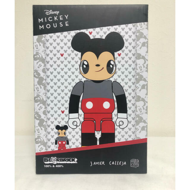 MEDICOM TOY - ベアブリック　Javier Calleja MICKEY MOUSE 400% BE@RBRICK Javier Calleja MICKEY MOUSE 100%＆400% Bearbrick