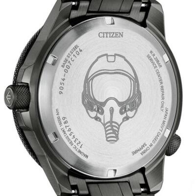 Pre-owned Citizen Promaster Sky Nb6045-51h Black Gmt Automatic Mechanical Watch Men