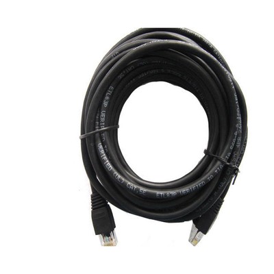 LOT=2 iMicro UTP-4P5E-25BLK 25ft CAT5e Cable (Black)
