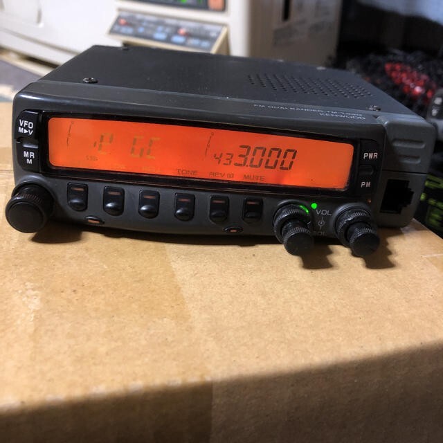KENWOOD FM DUALBANDER TM-733G マイク付き KENWOOD FM DUALBANDER TM-733G マイク付き