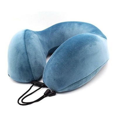 U-Shape Travel Pillow Memory Foam  Airplane Solid