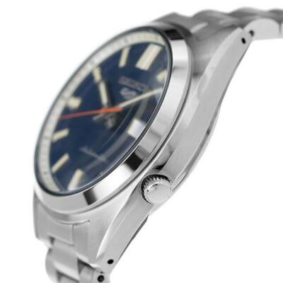 Pre-owned Seiko 5 Sports Sbsa253 Blue Dial Snxs Automatic Mechanical Men Watch Japan