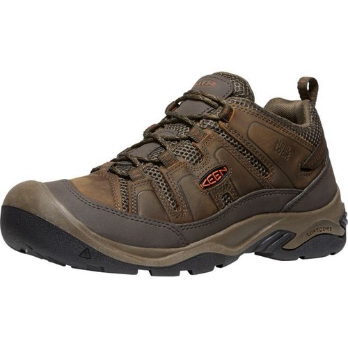 

[1026781] Мужские туристические ботинки Keen Circadia Vent - Bison/Potters Clay, Multicolor