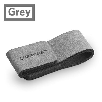 Leather Cable Organizer for USB Cables Management AUX Line Clip Wire Headphone H