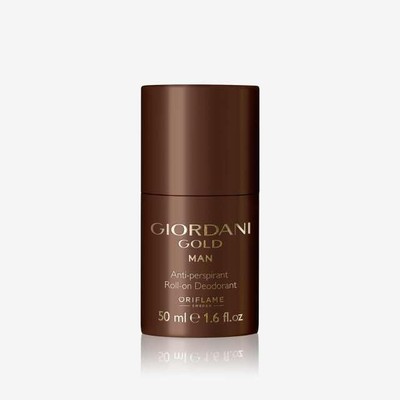 Oriflame Sweden Giordani Gold Man (2 x 50 ML) Anti-perspirant Roll-On Deodorant