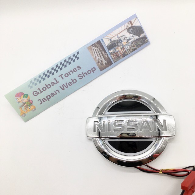 for Nissan 5D LED Emblem 4.61 ×3.94 in 117x100mm 3 colours