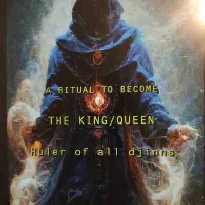 BECOME THE KING/QUEEN RULER OF ALL DJINNS~WITH VESSEL~
